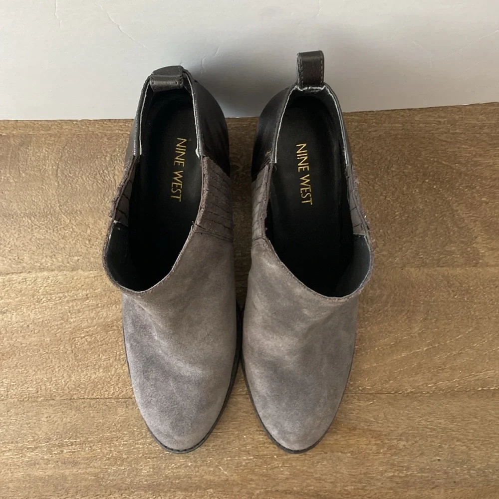 Nine‎ West Fiffi Suede Ankle Boots